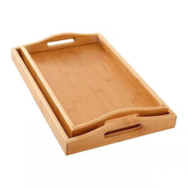 bamboo wooden trays